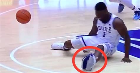 why did zion williamson's shoes fail